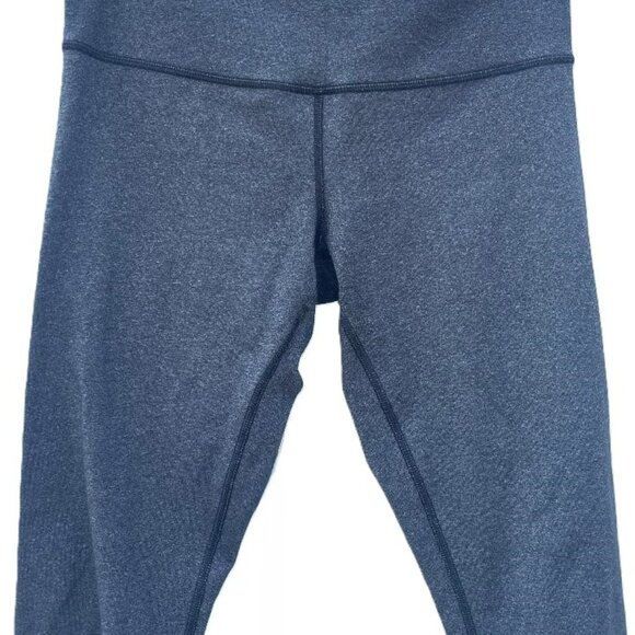Lululemon Wunder Under 21" Cropped Legging Size 6 - Grey - Picture 9 of 9
